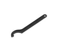 GEDORE Llave de gancho con nariz, Para tuercas ranuradas, Ancho de llave de 34 a 36 mm, Diámetro de punta 5 mm, Llave, 40 34-36