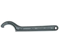 GEDORE Llave de gancho con nariz, Para tuercas ranuradas, Ancho de llave de 52 a 55 mm, Diámetro de punta 5 mm, Llave, 40 52-55