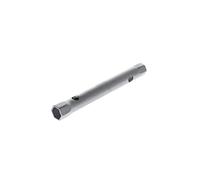 GEDORE Llave de tubo, 11 + 13 mm, Hexagonal, Longitud 140 mm, Herramienta para tuercas de automóviles, 26 R 11x13, Acero cromado