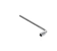 GEDORE Llave de vaso redondeada, 12 mm, Cuadradillo, Longitud 215 mm, Herramienta para tuercas tornillos automóviles, 25 V 12, Acero cromado