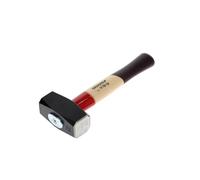 GEDORE Mazo con empuñadura de madera, Peso de la cabeza 1500 g, Martillo con mango de madera de fresno, Herramienta, Forjado, Rotband-Plus, 620 E-1500
