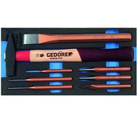 Gedore 1500 CT1-350 - Surtido de cinceles