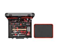 GEDORE red Caja de herramientas, Juego de 138 piezas, Llena, Herramientas para trabajo y bricolaje, En caja de aluminio, R46007138