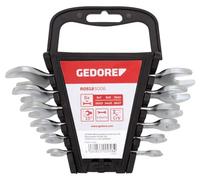 GEDORE red Juego de llaves de doble boca, Set de 12 piezas, Ancho de llave 6-32 mm, Métricas, Cortas, Set de llaves, R05125012