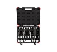 GEDORE red Juego de puntas, Juego de vasos de destornillador para tornillos con hexágono interior, Puntas de atornillador, Herramienta, R68003030