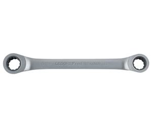Gedore Red R07401719 Llave De Carraca Poligonal Doble, Recta, An 17X19 Mm