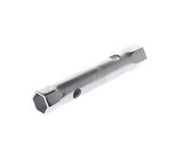 GEDORE Llave de tubo, 24 + 26 mm, Hexagonal, Longitud 180 mm, Herramienta para tuercas de automóviles, 26 R 24x26, Acero cromado
