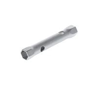 GEDORE Llave de tubo, 21 + 23 mm, Hexagonal, Longitud 165 mm, Herramienta para tuercas de automóviles, 26 R 21x23, Acero cromado