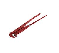 GEDORE red Tenaza para tubos acodada en 90°, Alicates tubos, Anchura de sujeción 103 mm/3 pulgada, Sueca, Maciza, Dentado desplazado, R27100030