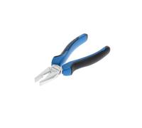 GEDORE Alicates universales para cortar/sostener/girar, Filos largos, Mango de dos componentes, Modelo europeo, Longitud 160 mm, 8245-160 JC