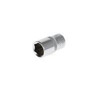 GEDORE red Vaso, Llave de vaso, Accionamiento de 1/4'' 6,3 mm, Hexagonal, 10 mm de ancho, Herramienta, R41001003, Acero
