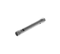 GEDORE Llave de tubo, 13 + 14 mm, Hexagonal, Longitud 140 mm, Herramienta para tuercas de automóviles, 26 R 13x14, Acero cromado