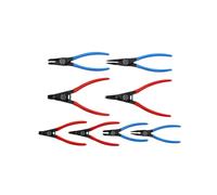 GEDORE S 8008 Juego de alicates para arandelas de seguridad, 8 piezas