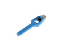 GEDORE Sacabocados tipo puente para materiales blandos, 24 mm de diámetro, Goma, Cuero, Juntas, Tela, Circular, Longitud 170 mm, Troquelador, 570024