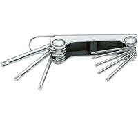 Gedore SCL 43 TX-80 - Juego de llaves Allen 8 pzas TX T9-T40