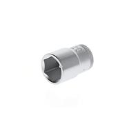 GEDORE Vaso, Llave de vaso, Accionamiento de 1/2'' 12,5 mm, Hexagonal, 20 mm de ancho, Herramienta, 19 20, Acero cromado