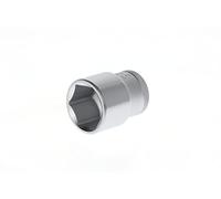 GEDORE Vaso, Llave de vaso, Accionamiento de 1/2'' 12,5 mm, Hexagonal, 25 mm de ancho, Herramienta, 19 25, Acero cromado