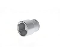 GEDORE Vaso, Llave de vaso, Accionamiento de 1/2'' 12,5 mm, Hexagonal, 26 mm de ancho, Herramienta, 19 26, Acero cromado