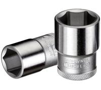 GEDORE Vaso, Llave de vaso, Accionamiento de 1/2'' 12,5 mm, Hexagonal, 36 mm de ancho, Herramienta, 19 36, Acero cromado