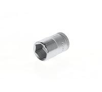 GEDORE Vaso, Llave de vaso, Accionamiento de 3/8'' 10 mm, Hexagonal, 13 mm de ancho, Herramienta, 30 13, Acero cromado