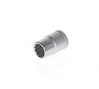 GEDORE Vaso, Llave de vaso, Accionamiento de 3/8'' 11 mm, De doce cantos, 10 mm de ancho, Herramienta, D 30 11, Acero cromado