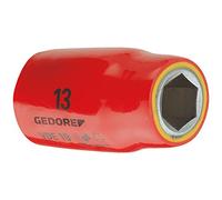 Gedore VDE 19 10 - Llave de vaso VDE 1/2" 10 mm