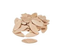 Gedotec 1000 Piezas Placas de Conexión Enchufes Planos Conectores Madera Haya Lamello | 4mm Fuerza | Tamaño 0-10-20 | Marca para Su Sala de Estar - Haya Natural, 600er Set