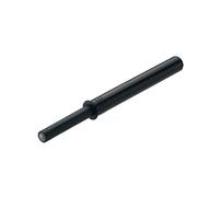 Gedotec Abridor de puerta presión Push to-Open negro - Versión larga con tope | Soporteapertura Blum 956A1006 | Abridor presión para puertas armario, cajones y muebles | 1 pieza - Paroplete Tip-On