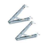 Gedotec Adaptador de persiana Cabezal Ajustable Rastomat - MULTIFLEX | Soporte de Metal galvanizado | Ajuste Elevado para Cabeza y pie | Cama Ajustable en 13 direcciones - 2 Pieza