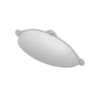 Gedotec ALEXANDRIA - Tirador para muebles (metal, 1 unidad, incluye material de fijación, 99,5 x 30 mm, Ba: 64 mm, para armarios de cocina, tiradores de muebles