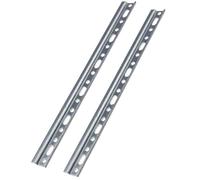 Gedotec Armario colgar-rail Carril para colgar para Gabinetes de pared & muebles de cocinas Longitud 857 mm Riel de pared Galvanizado con acero muy estable Gabinete-rail simplificable para