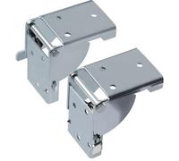 GedoTec Bisagra de solapa Consola plegable tapa tabla para Patas mesa y Bancos Galvanizado con acero pies la 38 x 38 mm Calidad marca su Sala estar, 1 Paar