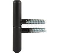 gedotec Bisagra UN AGUJERO SFS Banda de Windows negro para ventana & möbeltüren TIPO nussband 14mm Banda de muebles Metal Negro Recubierto Calidad De Marca para sus Sala De Estar