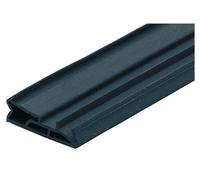 Gedotec Burlete de puerta de entrada para marcos de madera negro | Burlete de puerta de 6 m de TPE SV 112 | Cinta de sellado de puertas con ranura de 4-5 mm de ancho - ancho: 18 mm