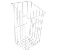 Gedotec Cesto para la colada con función de colgar (290 x 240 mm), color blanco