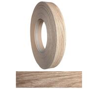 Gedotec Cinta para bordes de 40 mm, rollo de 100 m, roble americano, con adhesivo termofusible integrado, cinta de bordes para muebles, listones de melamina, chapa de madera, cinta para bordes de