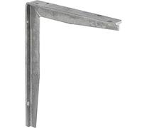 Gedotec Consola de metal para cargas pesadas, soporte de estante para montaje en pared - DURA | Soporte de estante de 150 kg | Profundidad: 200 mm | Soporte de estante de acero galvanizado | 1 pieza