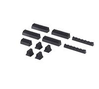 GedoTec Gama de Cubiertos titular Estuche cubertería autoadhesiva con Fieltro para 70 piezas Sentido está NEGRO Inserto Gavetas & Cajones Calidad marcas su Sala estar - 70-teiliges Besteck