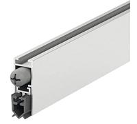 Gedotec guarnizione della porta automatica porta della camera guarnizione di abbassamento DDS 12 arresto del tiraggio | Lunghezza 1030 mm | Guarnizione universale per porte antirumore | 1 pezzo