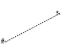 Gedotec H7098 - Soporte para corbatas para puerta de armario, corbatas (425 mm de ancho, 400 mm de ancho, acero niquelado pulido, 1 unidad)