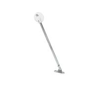 Gedotec Herraje para puertas de muebles, soporte para puerta de armario - H3914 | Soporte plegable para armario de cocina | Acero niquelado | 225 mm | 1 pieza