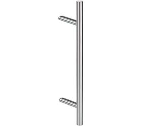 Gedotec Herraje Puerta Manivela Acero Inox. - 1200 x 1000 mm