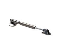 Gedotec Kraby - Herraje para puerta de freno para armario de cocina, longitud 164 mm, altura del cuerpo: 225 - 250 mm, resorte de gas con amortiguación de cierre suave, 1 unidad, bisagra para muebles