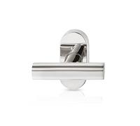 gedotec Manilla ventana ACERO INOX Oliva forma de T wh2110 fenster-beschlag CON 90° -rasterung para drehkippfenster mate cepillado drehkipp-rasterolive sin cilindro la cerradura Calidad Marca sus