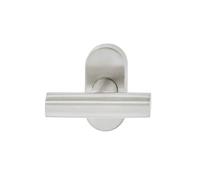 gedotec Manilla ventana ACERO INOX Oliva forma de T wh2110 fenster-beschlag CON 90° -rasterung para drehkippfenster mate cepillado drehkipp-rasterolive sin cilindro la cerradura Calidad Marca sus