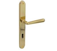 gedotec Manilla ventana latón halbolive - Modelo Alt WIEN fenster-olive con 7mm Cuadrado Pulido Brillante drehkipp-rasterolive sin cilindro de la cerradura Calidad Marca para sus Sala Estar