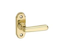 gedotec Manilla ventana latón halbolive - Modelo Alt WIEN fenster-olive con 7mm Cuadrado Pulido Brillante drehkipp-rasterolive sin cilindro de la cerradura Calidad Marca para sus Sala Estar