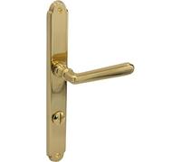 gedotec Manilla ventana latón halbolive - Modelo Alt WIEN fenster-olive con 7mm Cuadrado Pulido Brillante drehkipp-rasterolive sin cilindro de la cerradura Calidad Marca para sus Sala Estar