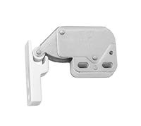 GedoTec PESTILLO de muelle Cerradura presión MINI puerta Acero niquelado versión mejorada incl. Contraparte El ORIGINAL - con reforzamiento Modelo Marca calidad para su Sala estar - 1 Stück