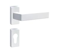 Gedotec PUSH 1317 - Juego de manillas para puerta (aluminio, 1 unidad, incluye material de fijación)